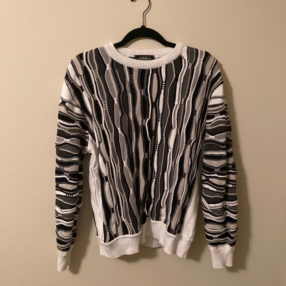 Vintage Cosby multicolor notorious Big sweater